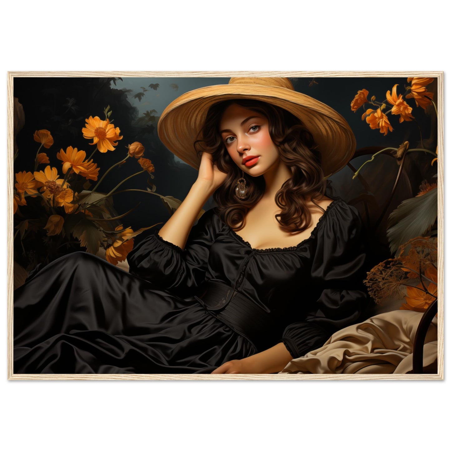The lady in the Garden