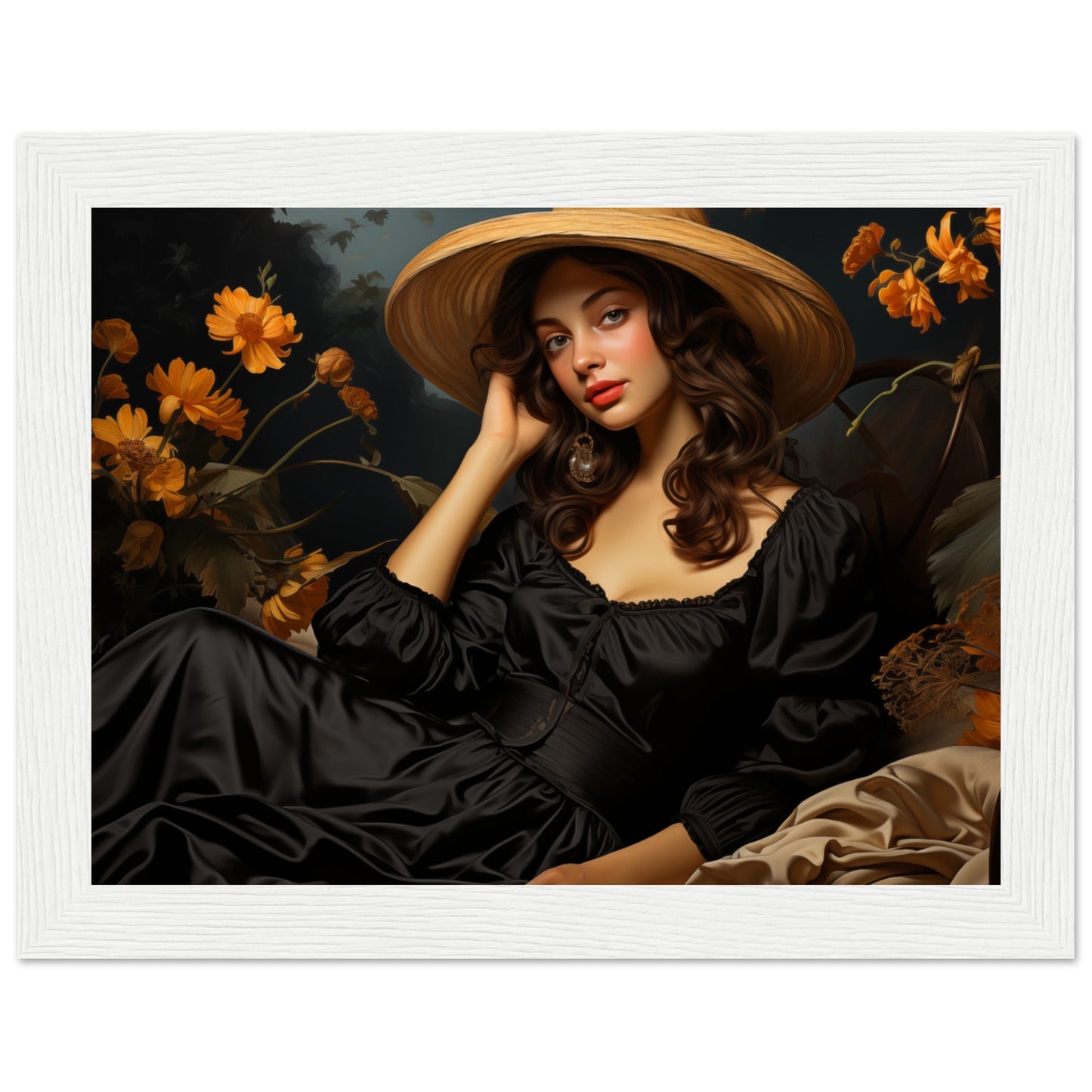 The lady in the Garden