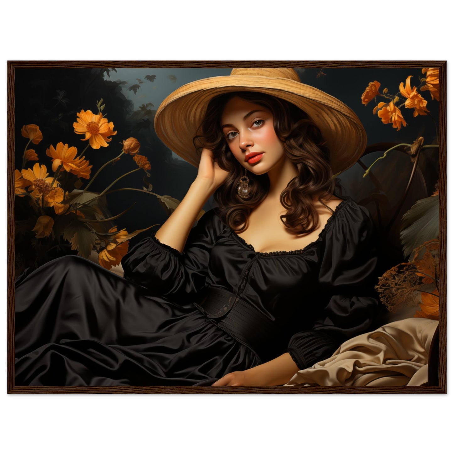 The lady in the Garden