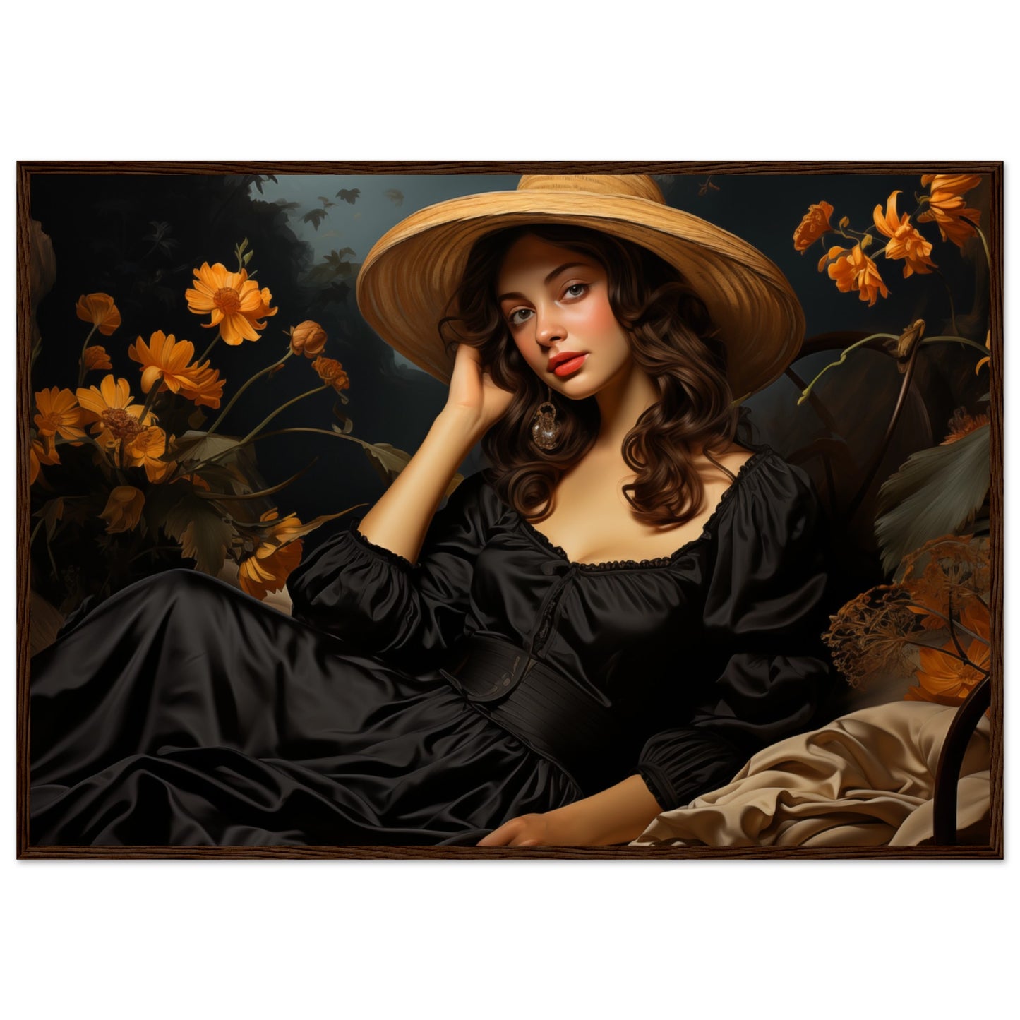The lady in the Garden