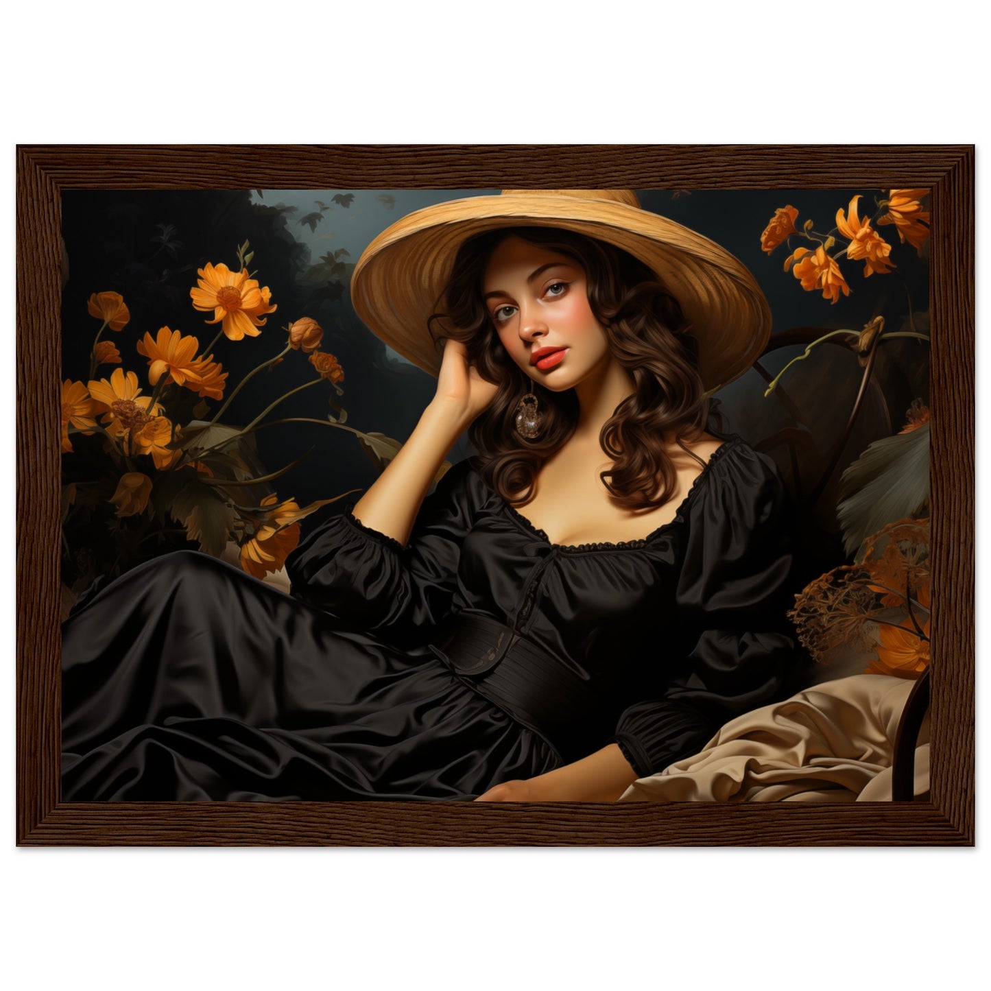 The lady in the Garden