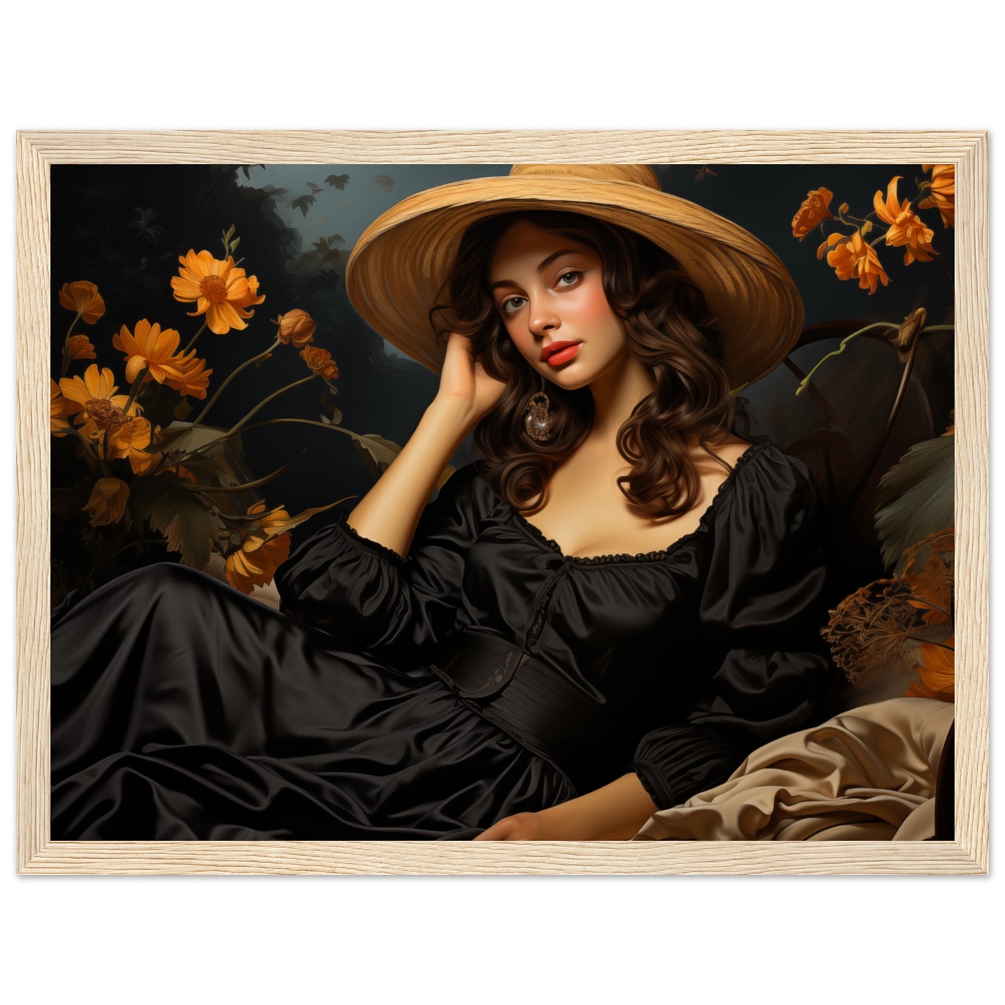 The lady in the Garden