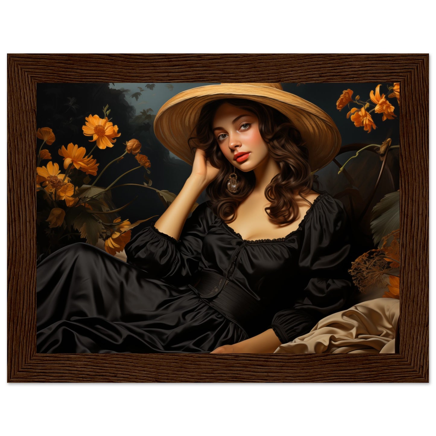The lady in the Garden