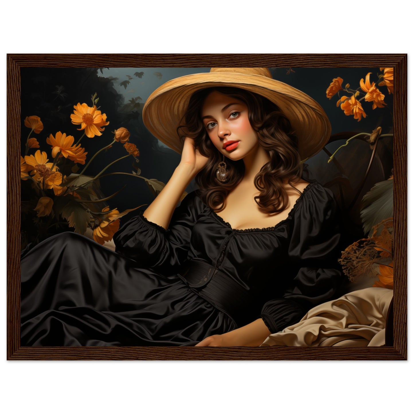 The lady in the Garden