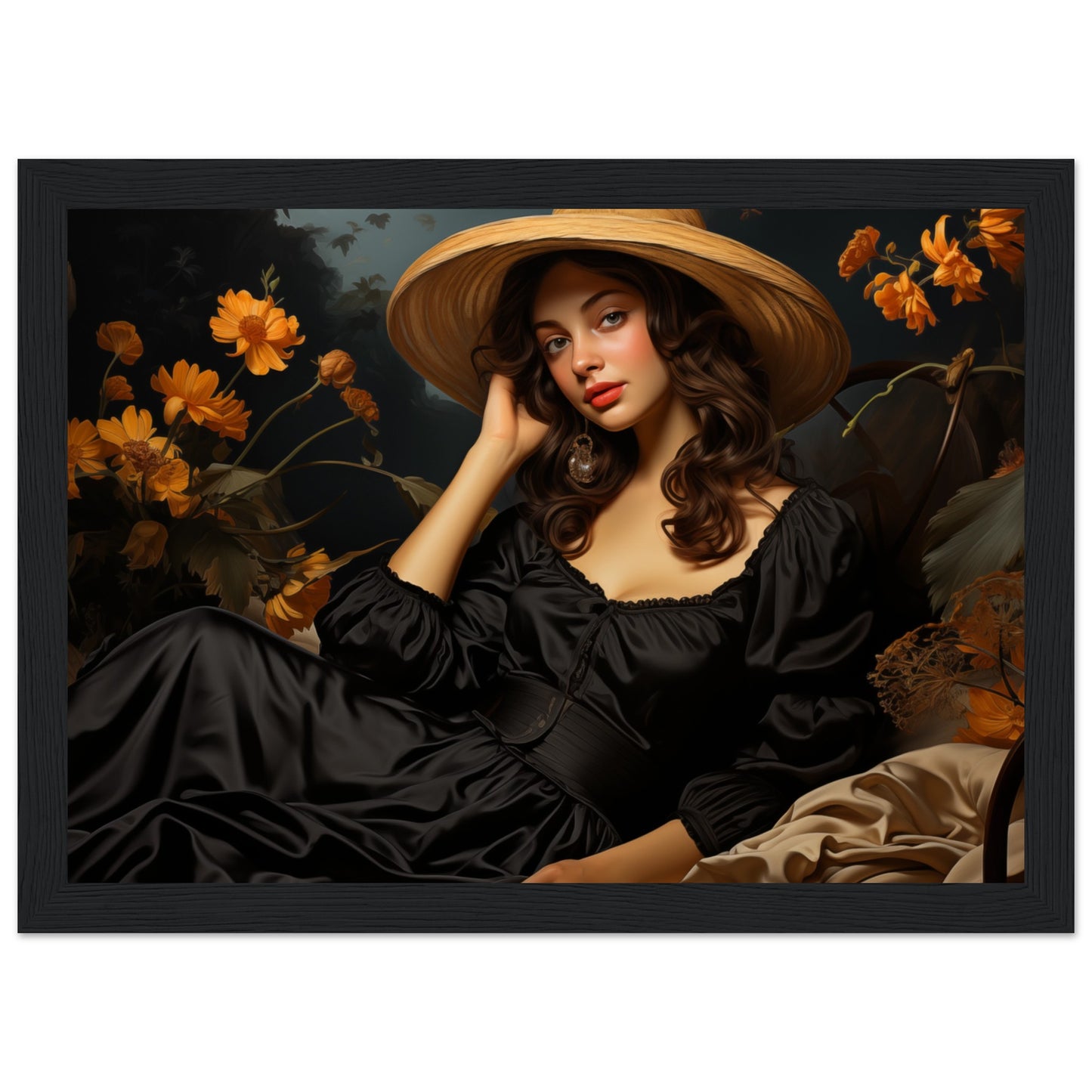 The lady in the Garden