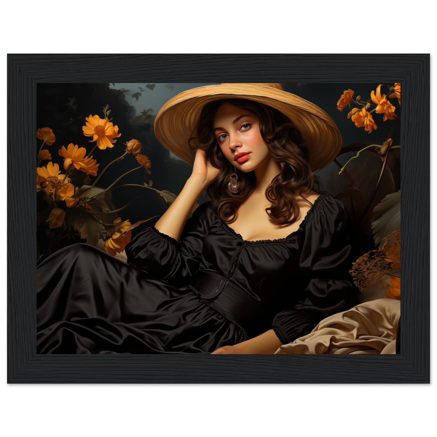 The lady in the Garden