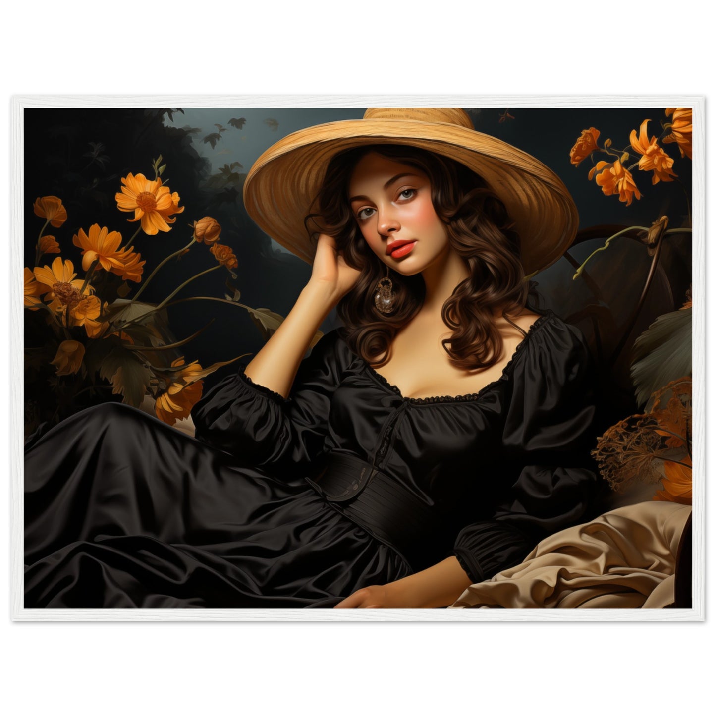 The lady in the Garden