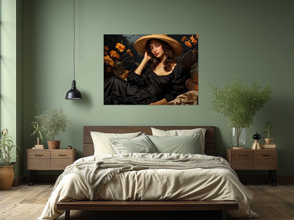 The lady in the Garden