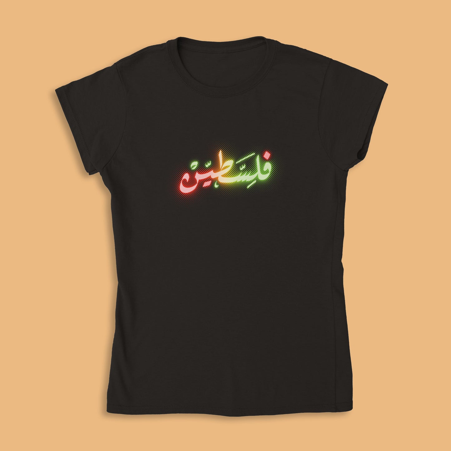 Palestine Colorful Typography
