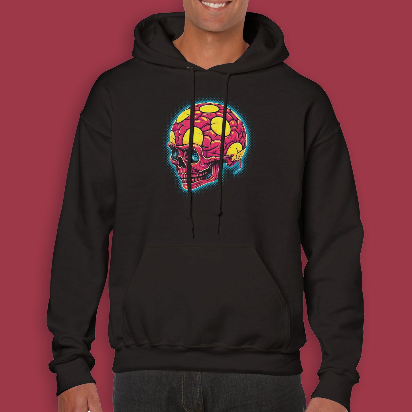 Glowing Red Skull