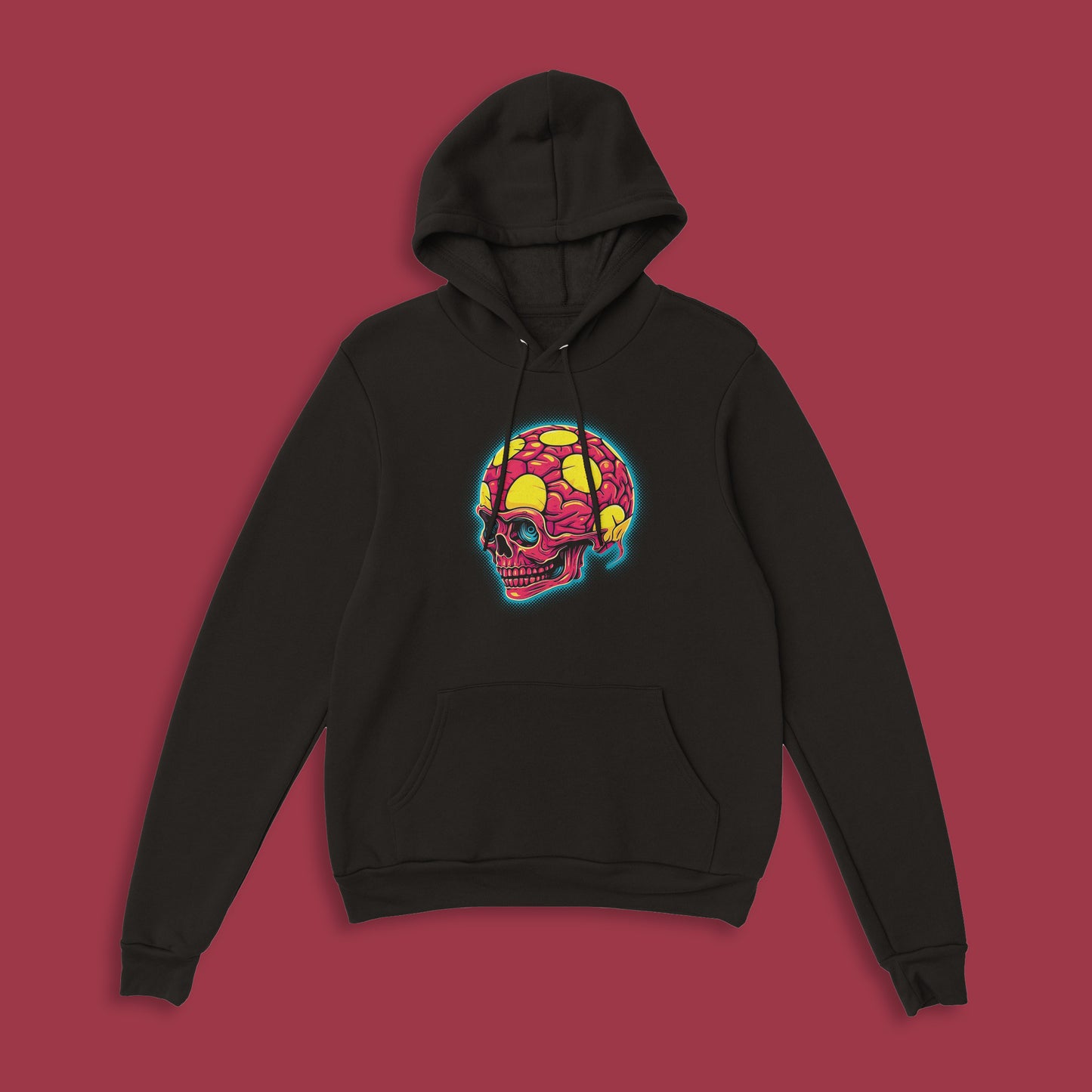 Glowing Red Skull