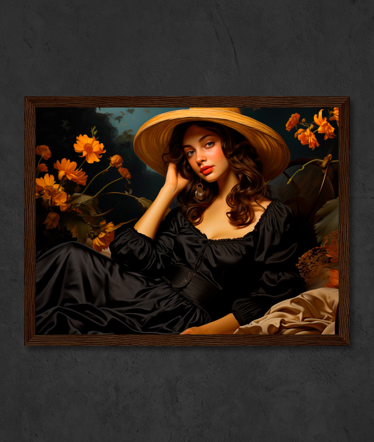 The lady in the Garden