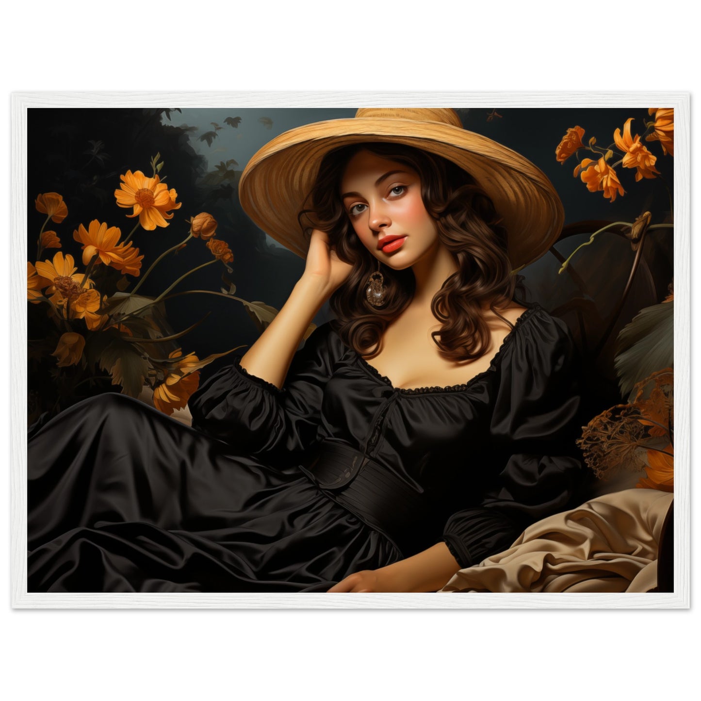 The lady in the Garden
