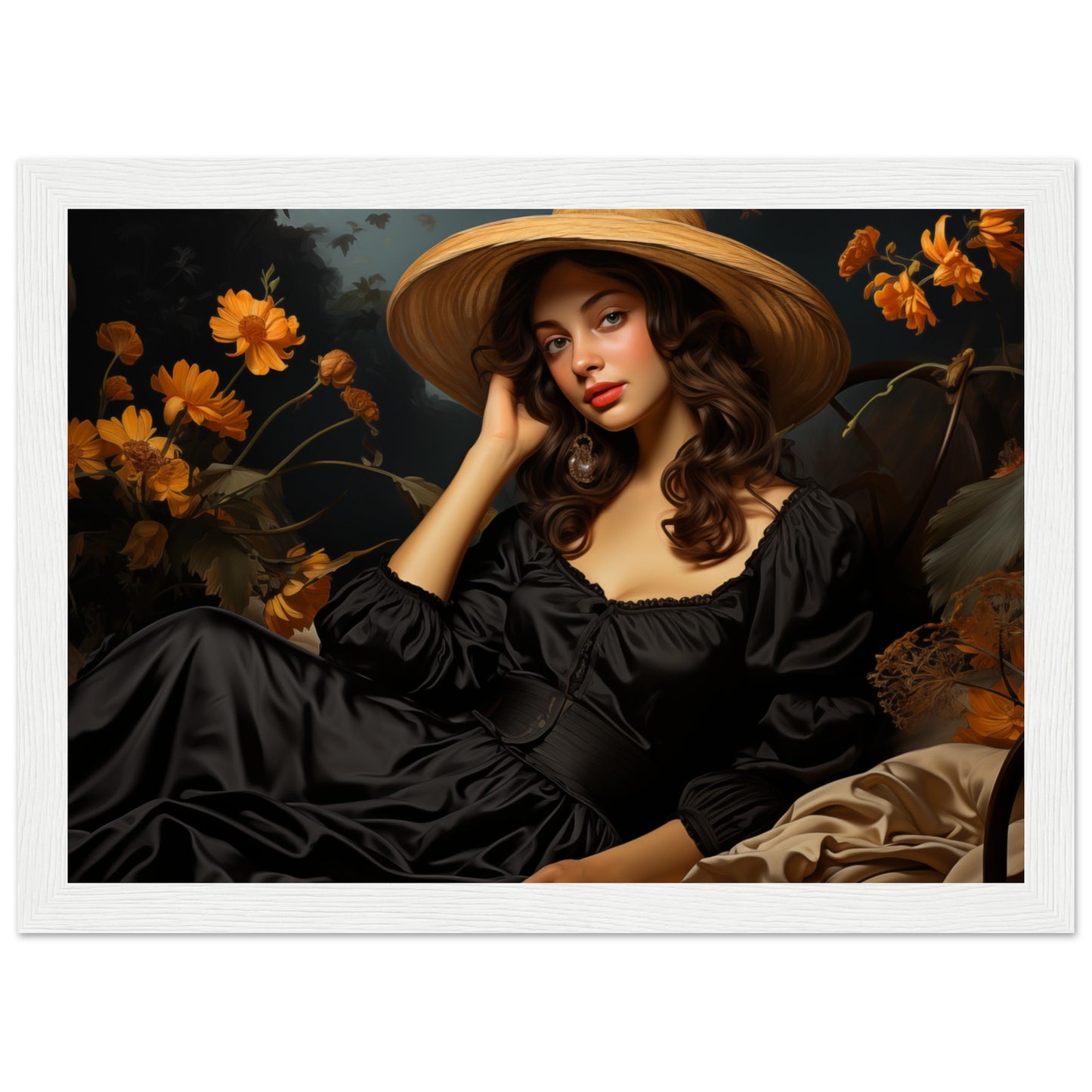 The lady in the Garden