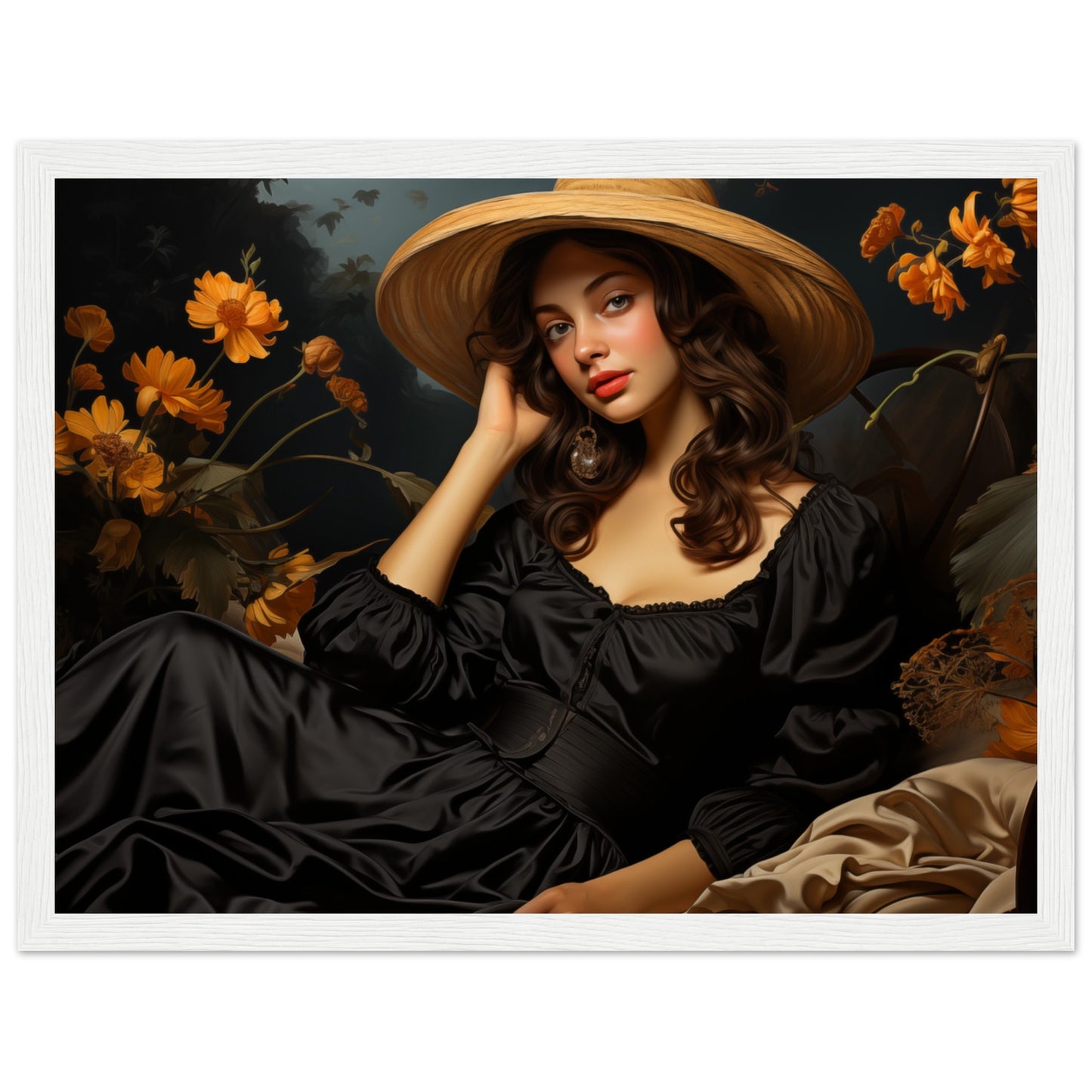 The lady in the Garden