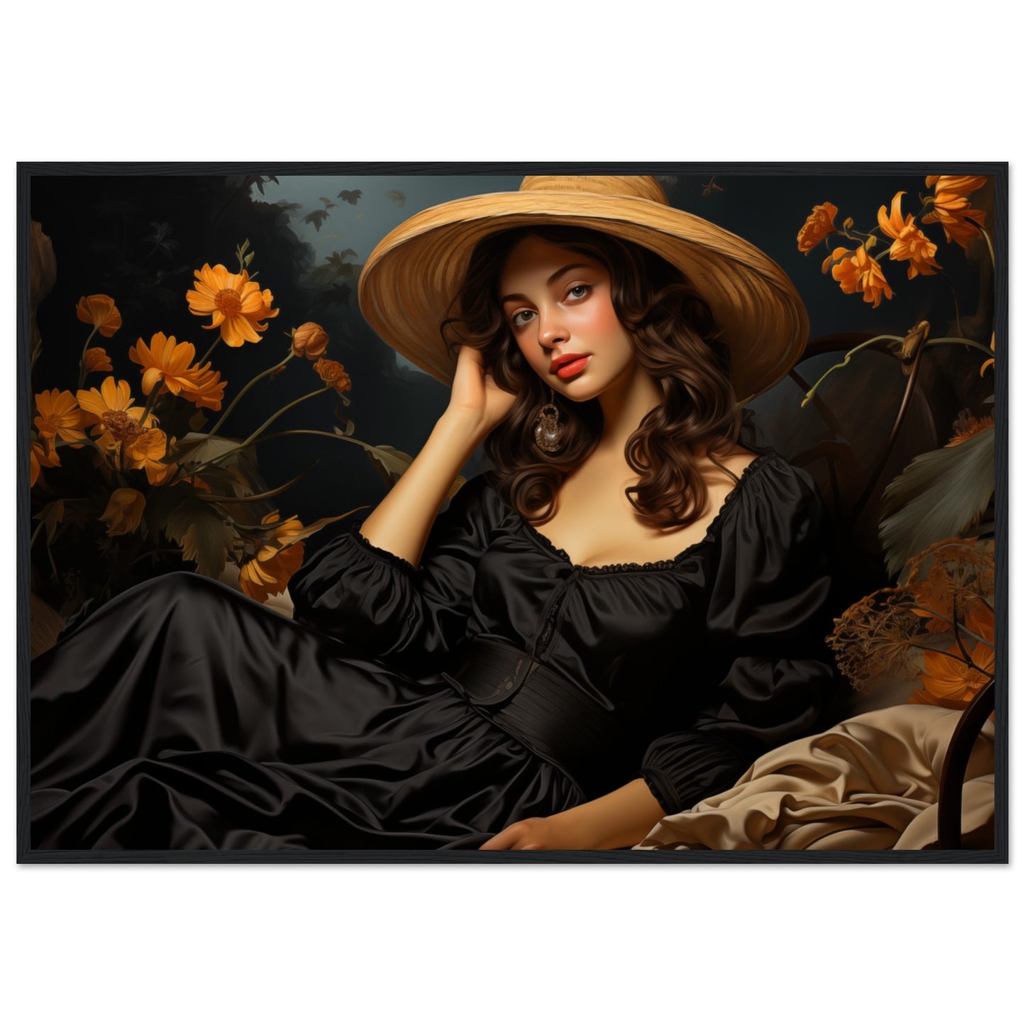 The lady in the Garden