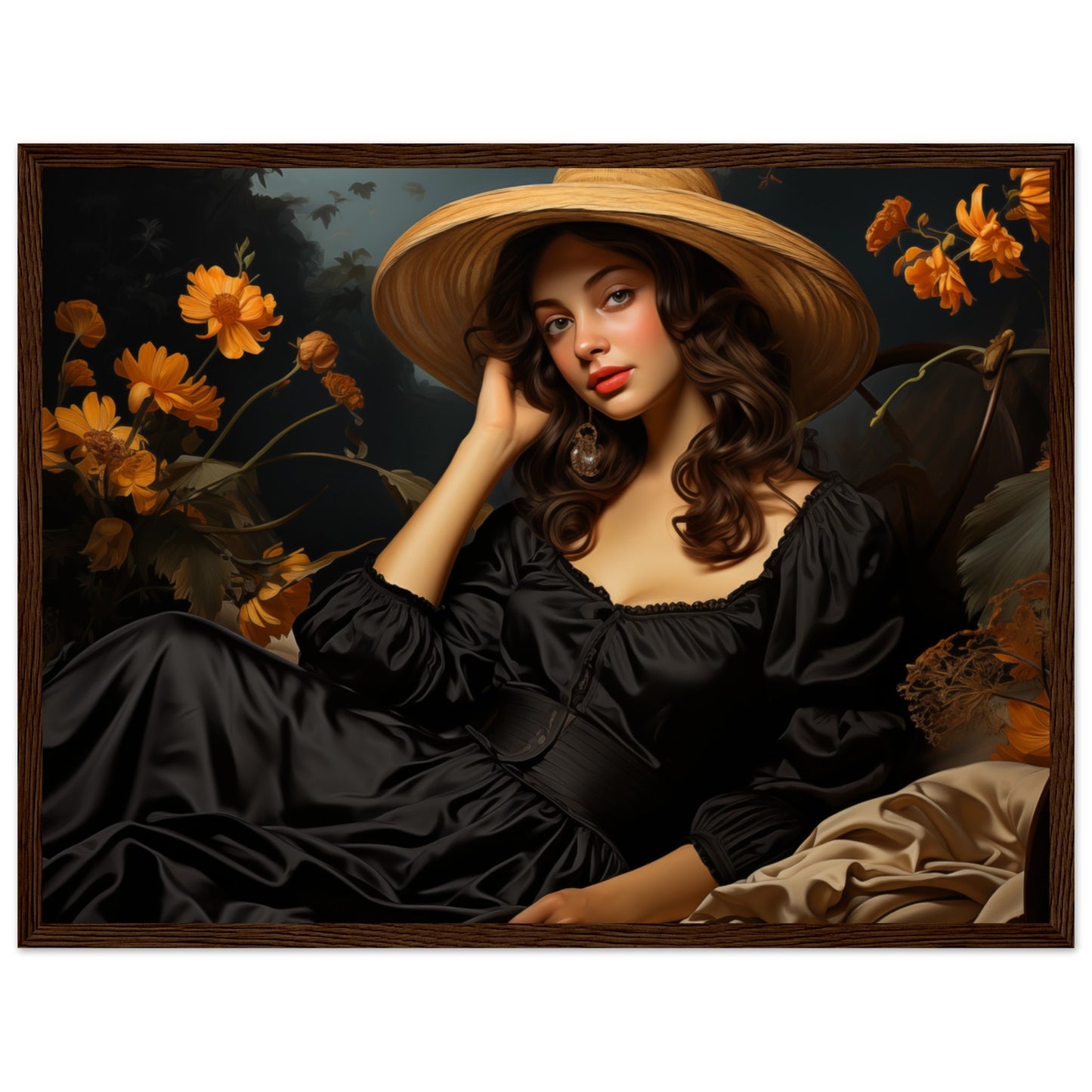 The lady in the Garden