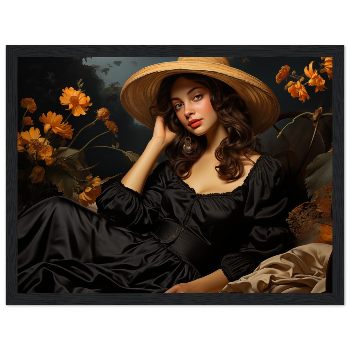 The lady in the Garden