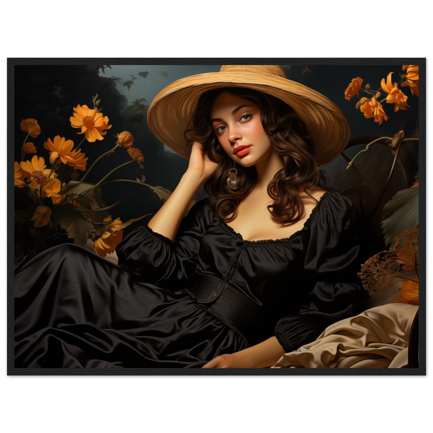 The lady in the Garden