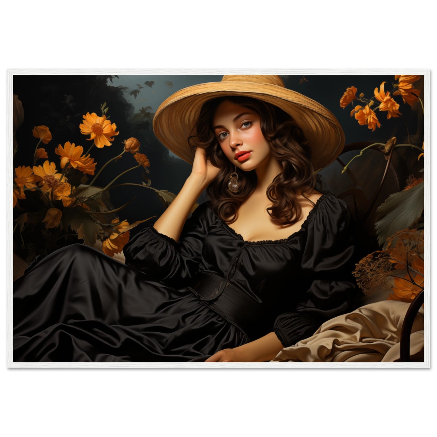 The lady in the Garden