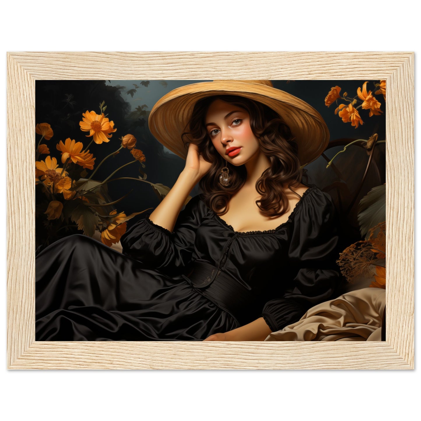 The lady in the Garden