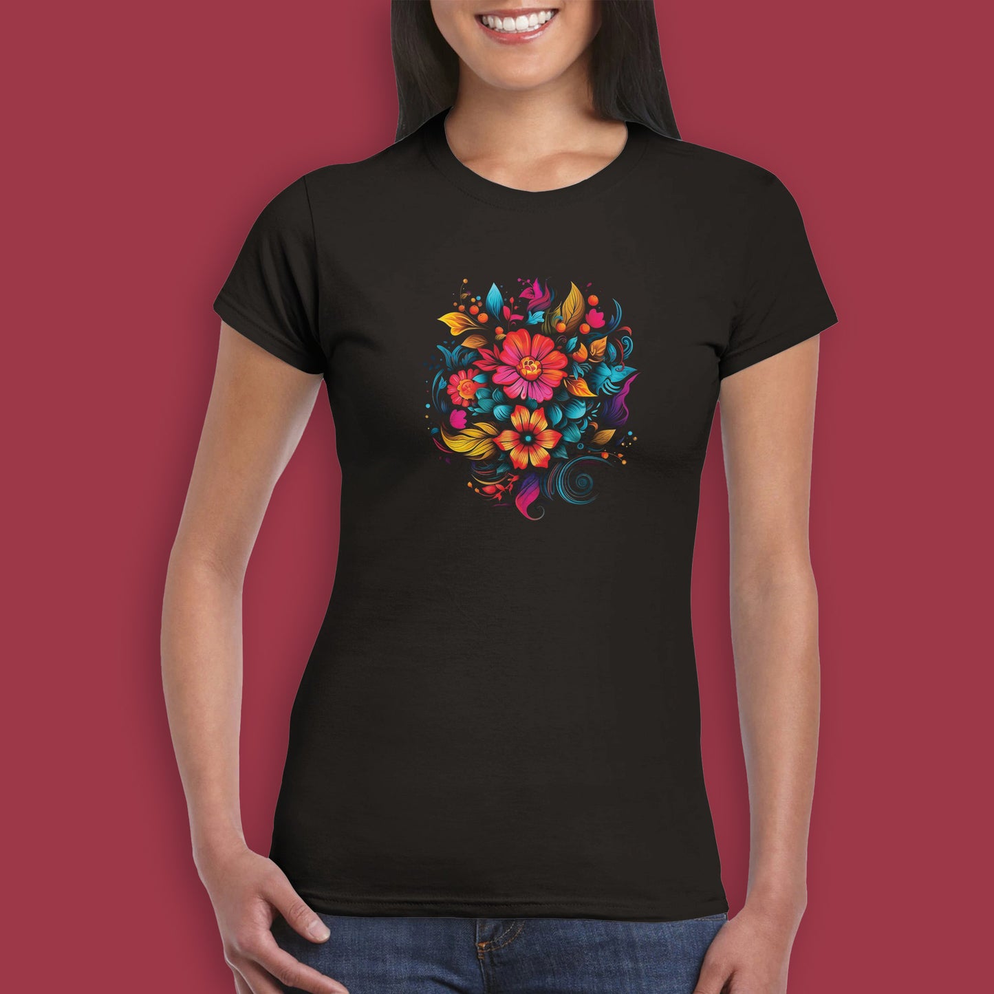 Classic Womens Crewneck T-shirt
